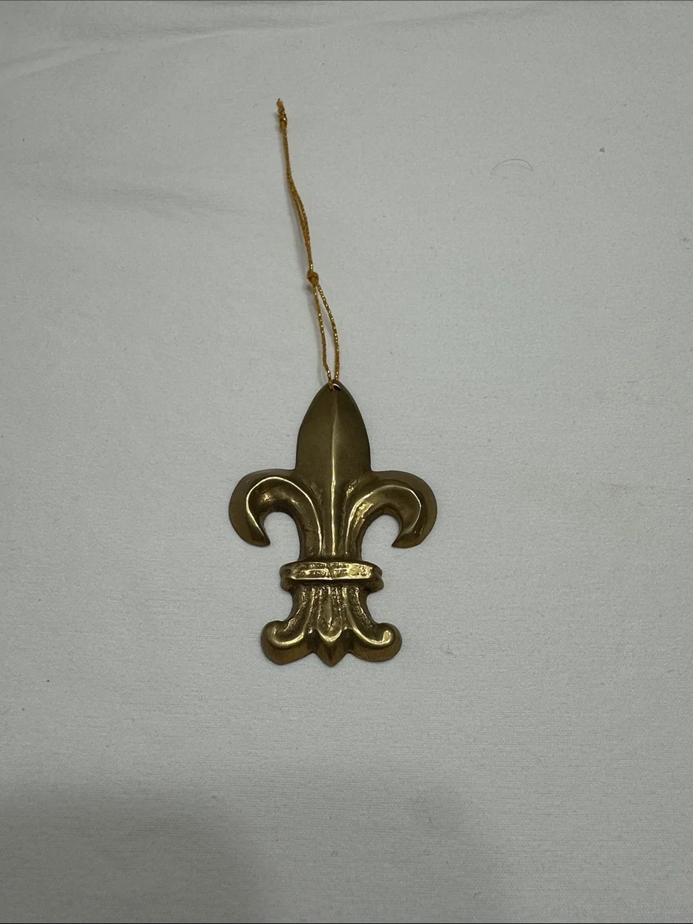 Stanley Gold Fleur-de-Lis Christmas decor or Wall Accent